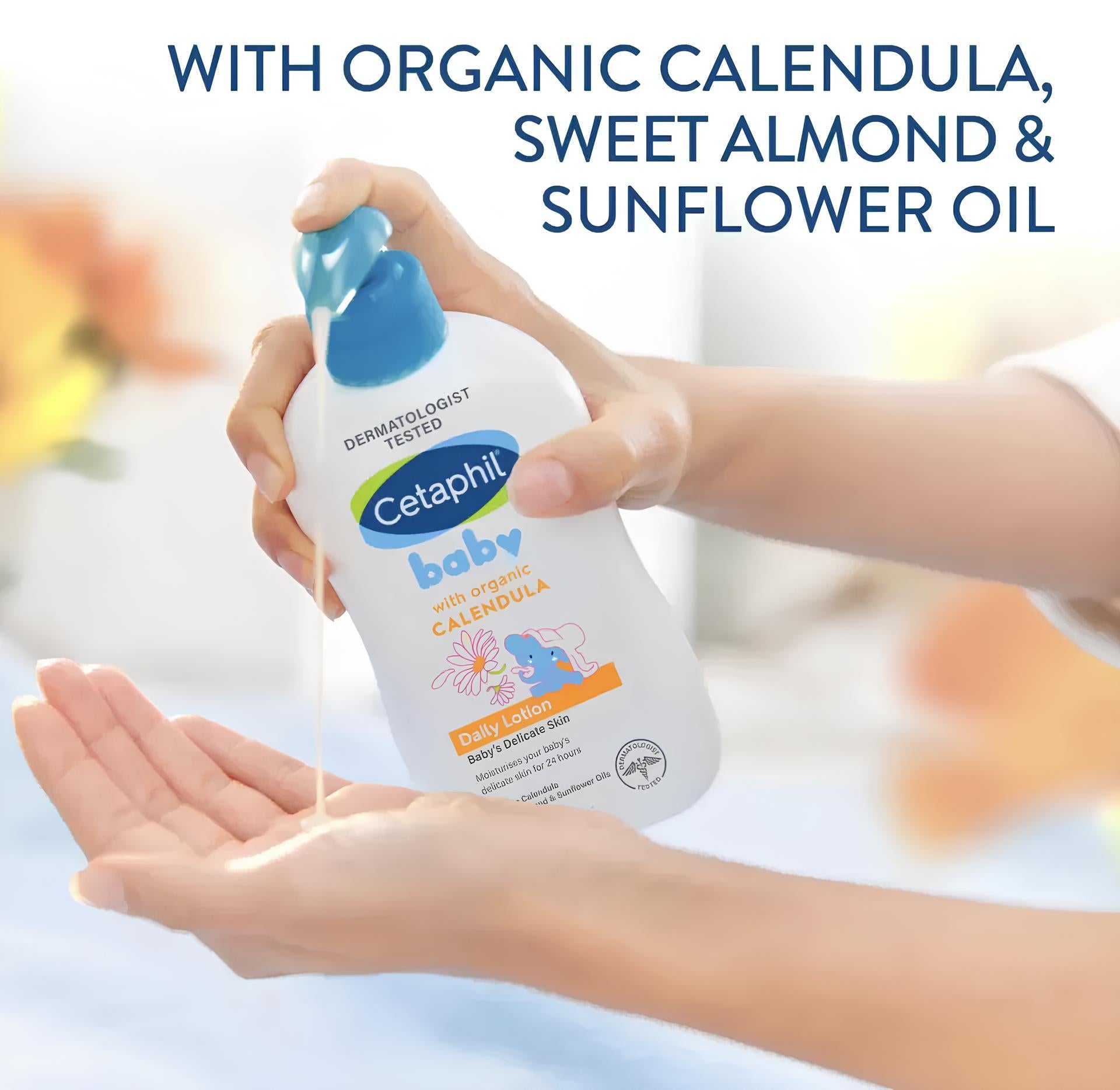 Cetaphil Baby Daily Lotion With Organic Calendula 400ml
