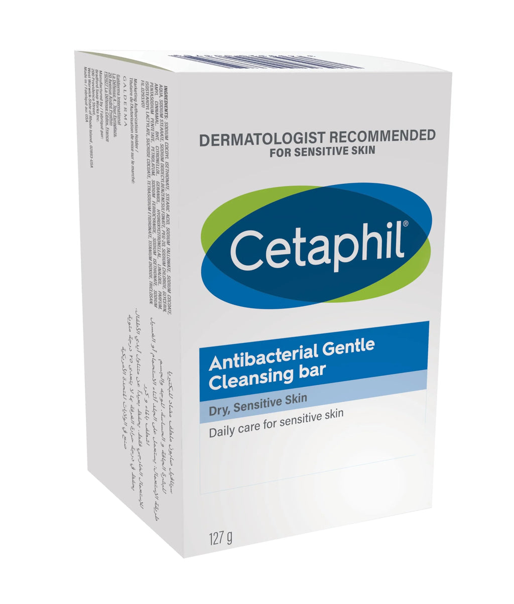 Cetaphil Antibacterial Gentle Cleansing Bar
